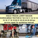 Iveco Truck EUROCARGO TECTOR 6-26 Ton Service Repair Workshop Manual