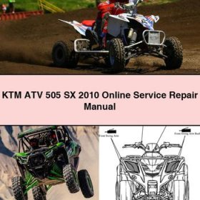 KTM ATV 505 SX 2010 Online Service Repair Manual