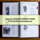 Yamaha GENERATORS EF1000IS 7VV3-KOREA Parts Manual