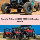 Yamaha Rhino 450 2006 2007 2008 Service Repair Manual
