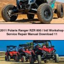 2011 Polaris Ranger RZR 800/Intl Workshop Service Repair Manual 11