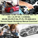 Fiat Doblo 1.2 8V 1.4 8V 1.3 JTD 16V 1.6 16V 1.9 JTF 8V 1.9 Diesel Service Repair Workshop Manual 2000-2013