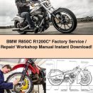 BMW R850C R1200C Factory Service/Repair/ Workshop Manual