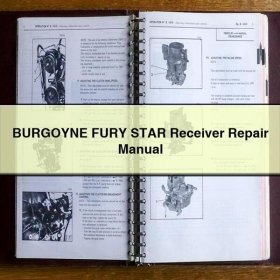 BURGOYNE FURY STAR Receiver Repair Manual