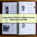 Hyster B222 (HR45-41L) Diesel Counter Balanced Truck SRM