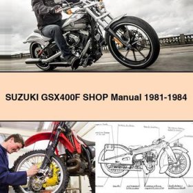 Suzuki GSX400F Shop Manual 1981-1984