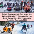Polaris Sportsman 400 500 Xplorer 500 4x4 ATV Workshop Service Repair Manual 1996-2003