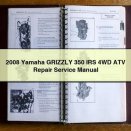 2008 Yamaha GRIZZLY 350 IRS 4WD ATV Repair Service Manual PDF Download