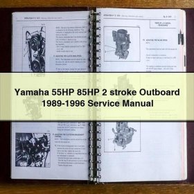 Yamaha 55HP 85HP 2 stroke Outboard 1989-1996 Service Repair Manual