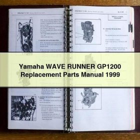 Yamaha WAVE RUNNER GP1200 Replacement Parts Manual 1999