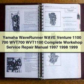 Yamaha WaveRunner WAVE Venture 1100 700 WVT700 WVT1100 Complete Workshop Service Repair Manual 1997 1998 1999 PDF Download