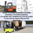 Hyster H13.00XM H14.00XM H16.00XM H12.00XM-12EC Forklift Trucks Service Repair Manual