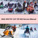 2002 Arctic CAT ZR 600 Service Repair Manual