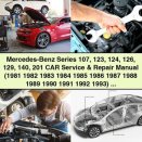 Mercedes-Benz Series 107-201 CAR Service & Repair Manual (1981-1993)