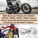 BMW Motorrad F-Models K7x F650GS/F800GS/F800R/F800S/F800ST Factory Service Repair Manual