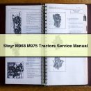 Steyr M968 M975 Tractors Service Repair Manual