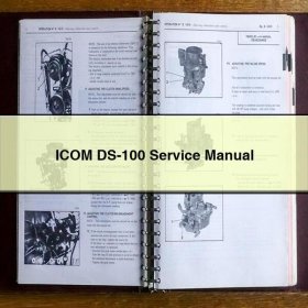 ICOM DS-100 Service Repair Manual
