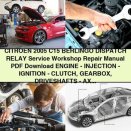 Citroen 2005 C15 Berlingo Dispatch Relay Service Workshop Repair Manual