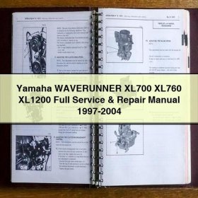 Yamaha WAVERUNNER XL700 XL760 XL1200 Full Service & Repair Manual 1997-2004