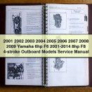 2001 2002 2003 2004 2005 2006 2007 2008 2009 Yamaha 6hp F6 2001-2014 8hp F8 4-stroke Outboard Models Service Repair Manual