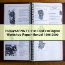 HUSQVARNA TE 610 E SM 610 Digital Workshop Repair Manual 1998-2000 PDF Download