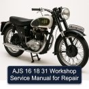 AJS 16 18 31 Workshop Service Manual for Repair