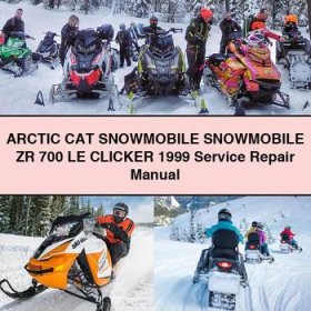 ARCTIC CAT Snowmobile Snowmobile ZR 700 LE CLICKER 1999 Service Repair Manual