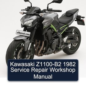 Kawasaki Z1100-B2 1982 Service Repair Workshop Manual