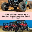 Yamaha Rhino 660 YFR660FA UTV 2004-2007 Service Repair Shop Manual