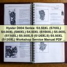 Hyster D004 Series Forklift Workshop Service Repair Manual