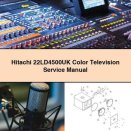 Hitachi 22LD4500UK Color Television Service Repair Manual