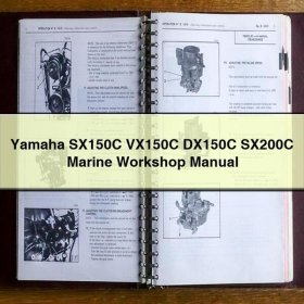 Yamaha SX150C VX150C DX150C SX200C Marine Workshop Manual