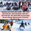 Yamaha Venture Snowmobile Service Repair Maintenance Workshop Manual