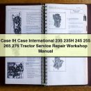 Case IH Case International 235 235H 245 255 265 275 Tractor Service Repair Workshop Manual PDF Download