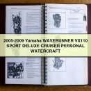2005-2009 Yamaha WAVERUNNER VX110 SPORT DELUXE CRUISER PERSONAL WATERCRAFT
