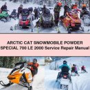 ARCTIC CAT Snowmobile POWDER SPECIAL 700 LE 2000 Service Repair Manual