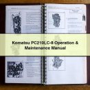Komatsu PC210LC-8 Operation & Maintenance Manual