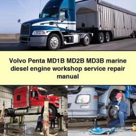 Volvo Penta MD1B MD2B MD3B marine diesel engine Workshop Service Repair Manual PDF Download