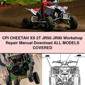 CPI CHEETAH XS 2T JR50 JR90 Workshop Repair Manual All ModelS COVERED