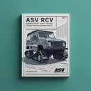 ASV RCV Rubber Track Utility Vehicle Factory Service/Repair/ Workshop Manual