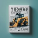 Thomas T-225 Pro Tough 2200 Skid Steer Loader Parts Manual SN LP000101-Onward