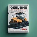 Gehl 1648 Asphalt Paver Parts Manual (Serial Number 13100 and before)