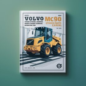 Volvo MC90 Skid Steer Loader Service Parts Catalogue Manual SN: 60000-61000