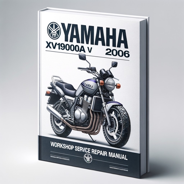 Yamaha xv1900a(v) 2006 Workshop Service Repair Manual