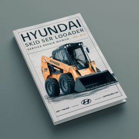 Hyundai Skid Steer Loader HSL810 Service Repair Manual