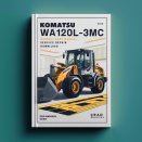 Komatsu WA120L-3MC Wheel Loader Service Repair Manual (SN: 54104 and up)