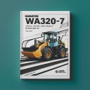 Komatsu WA320-7 Wheel Loader Service Repair Shop Manual (SN:80001and up)