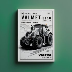 Valtra Valmet 8150 Hi tractor Workshop Service Repair Manual