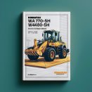 Komatsu WA470-5H WA480-5H Wheel Loader Service & Repair Manual