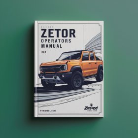 Zetor Operators Manual (sku 343)